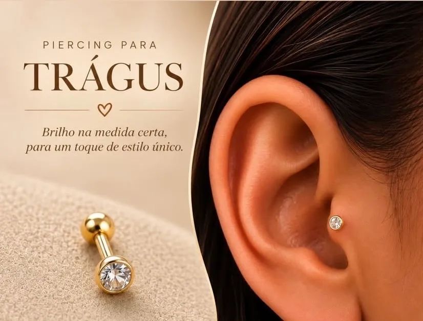 Piercing ouro 18k - Foto 5