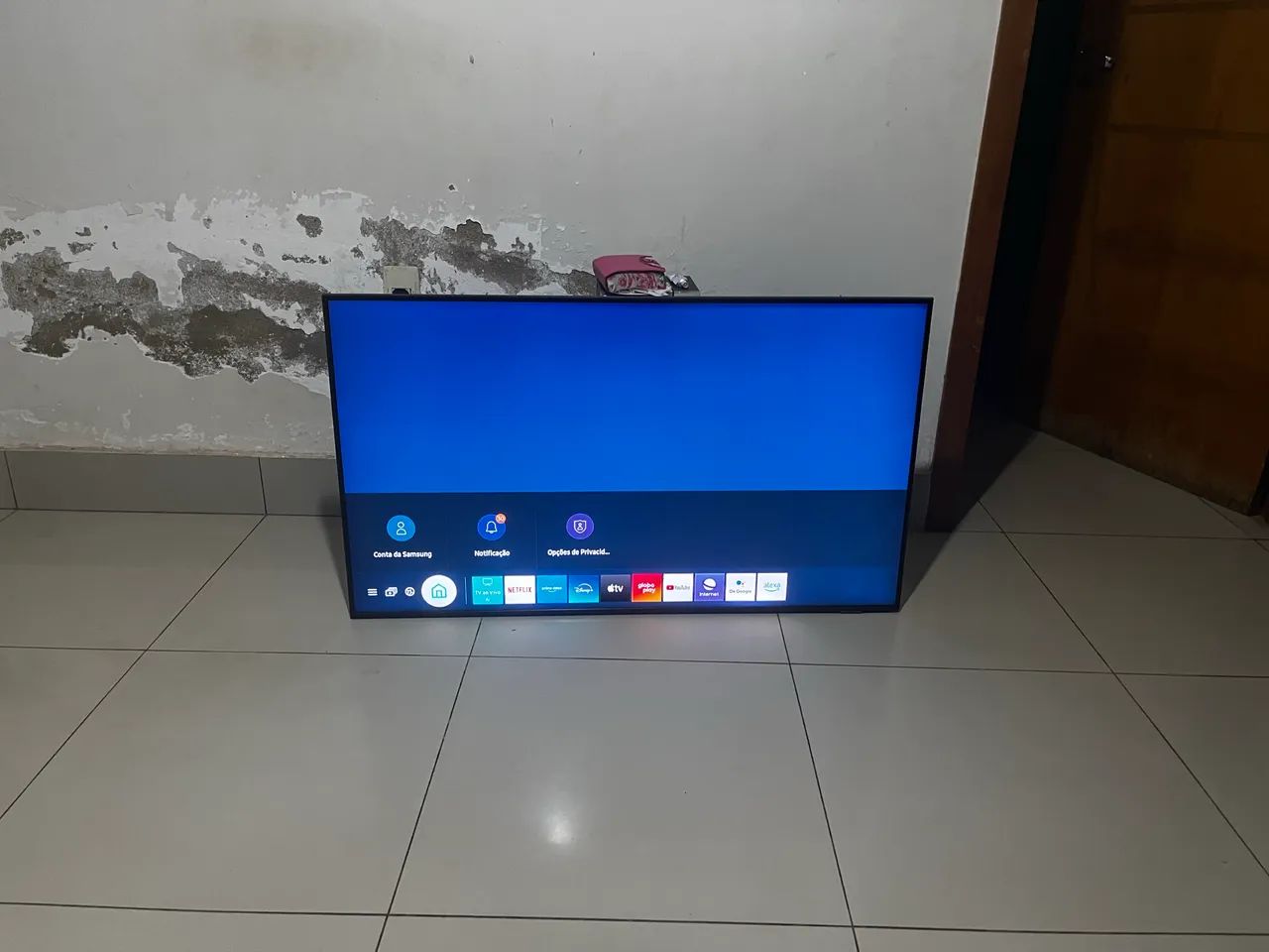 Tv 50 polegadas danificada