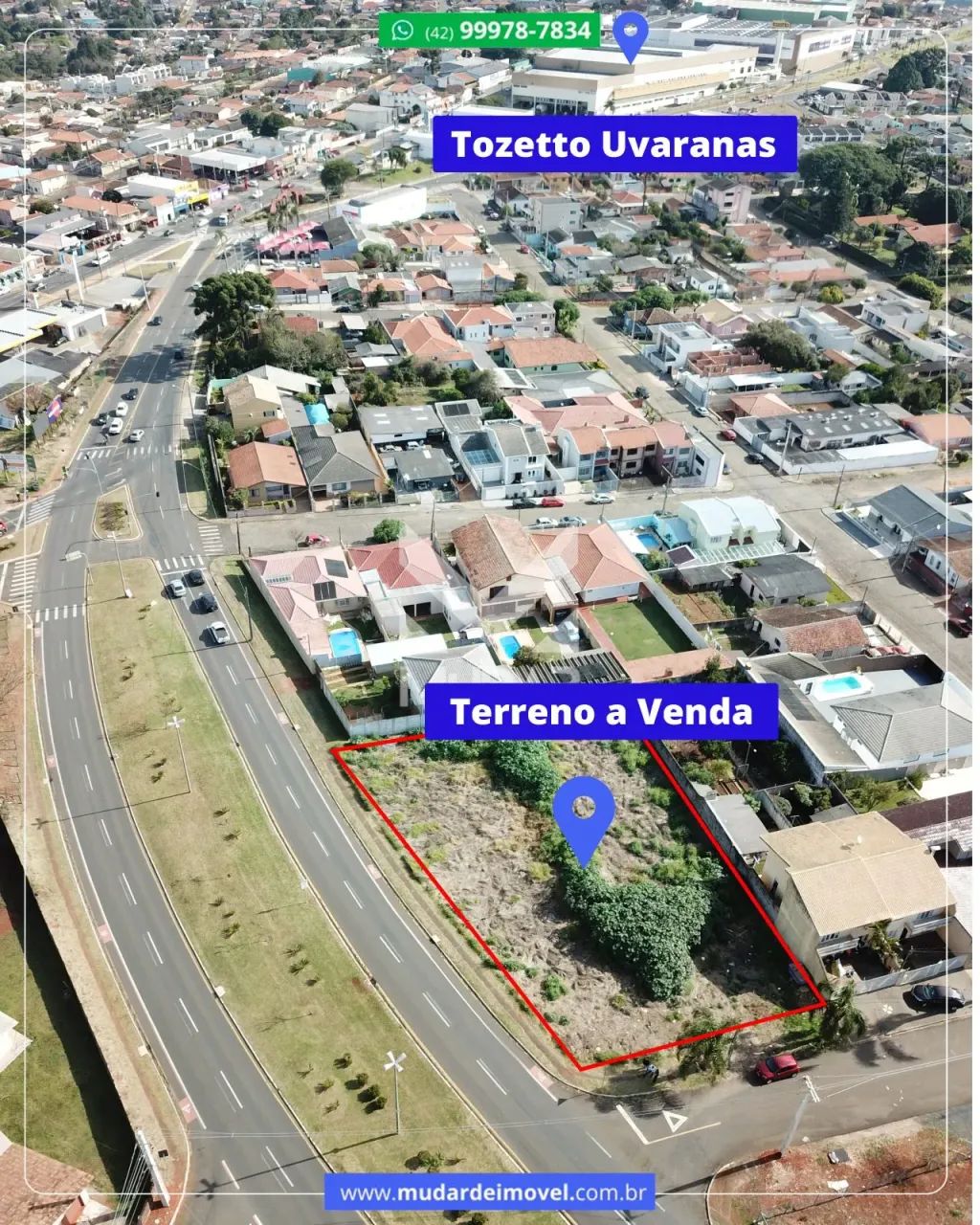 Terreno Comercial  Uvaranas (Venda) - Foto 3
