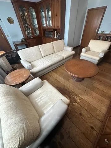 Conjunto Sofa com 02 Poltronas