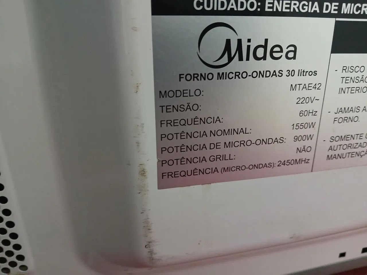 MICRO-ONDAS MIDEA MTAE42 - Foto 4