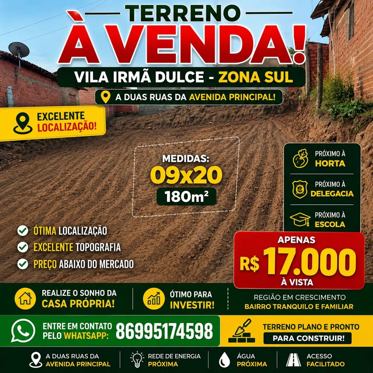 Terreno - Irmã Dulce