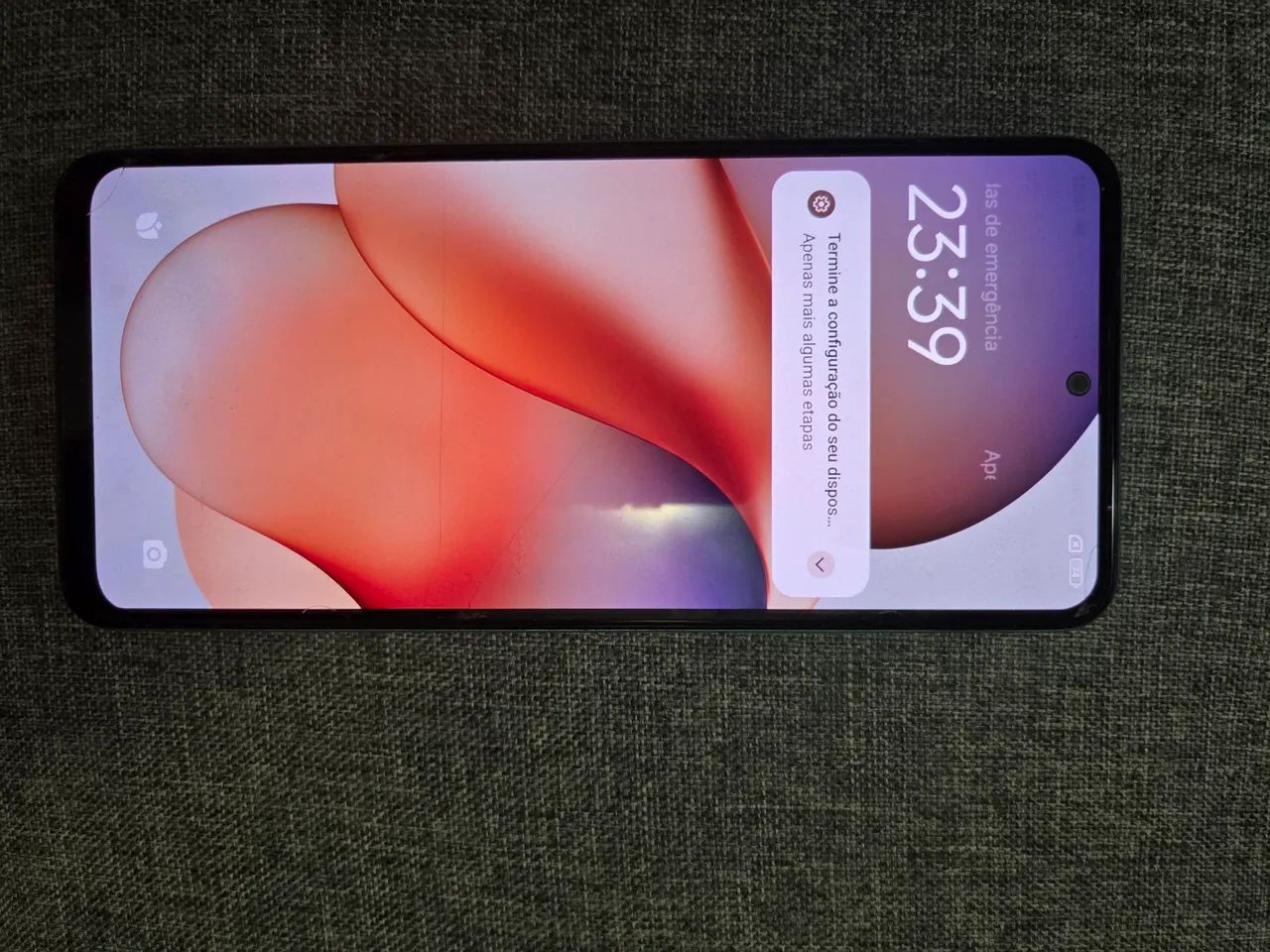 Redmi note 12 com 256GB de armazenamento e 8 GB de RAM 