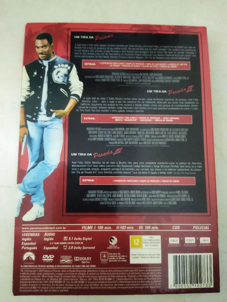 Dvds Trilogia Um Tira da Pesada - Eddie Murphy - Foto 2