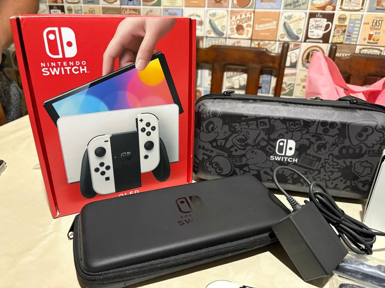 Nintendo Switch OLED branco - Foto 5