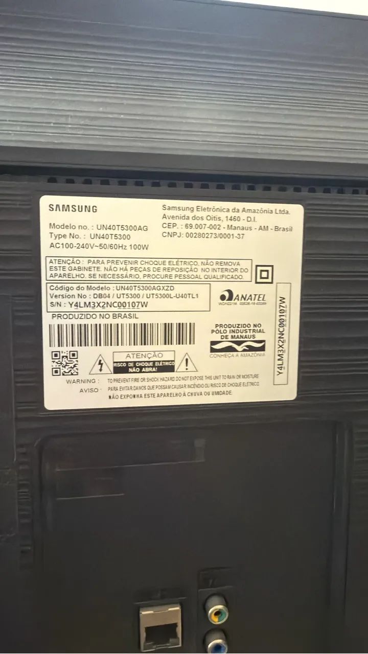 TV SAMSUNG 40?