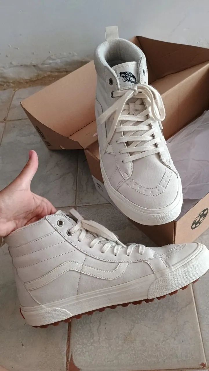 Tênis Vans Sk8-Hi MTE - Marshmallow  - Foto 2