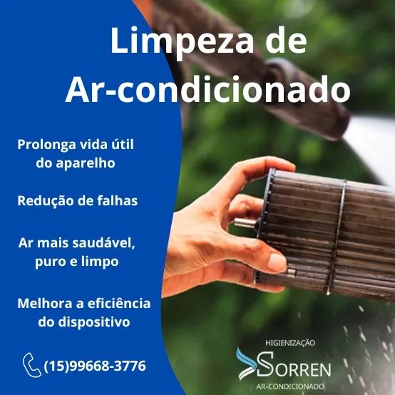 Limpeza de Ar-condicionado 