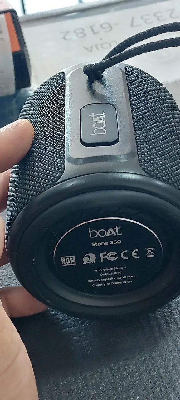 CAIXA DE SOM BOAT COM DEFEITO  - Foto 5