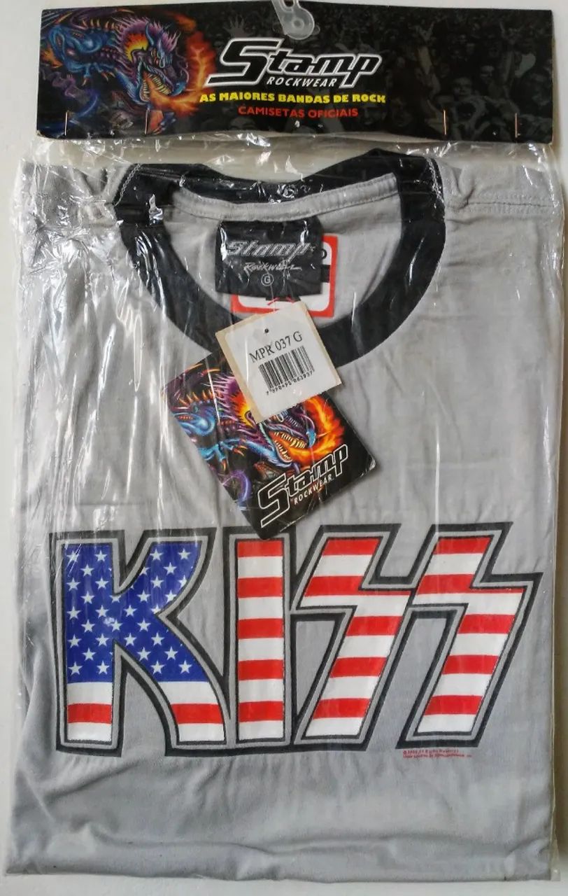 camisa stamp rock nova 