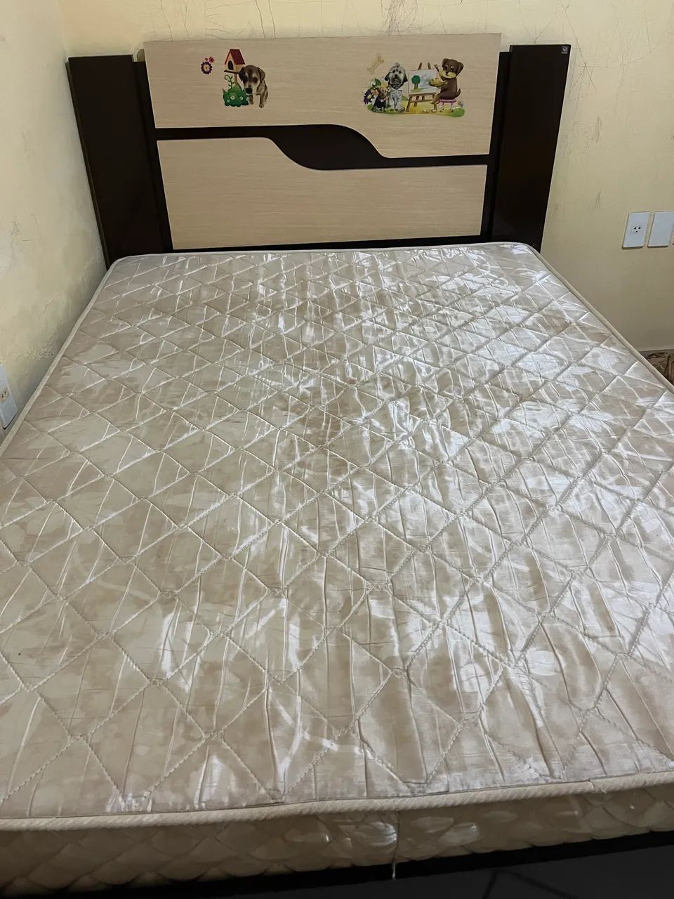 CAMA DE MADEIRA + colchão - Foto 4