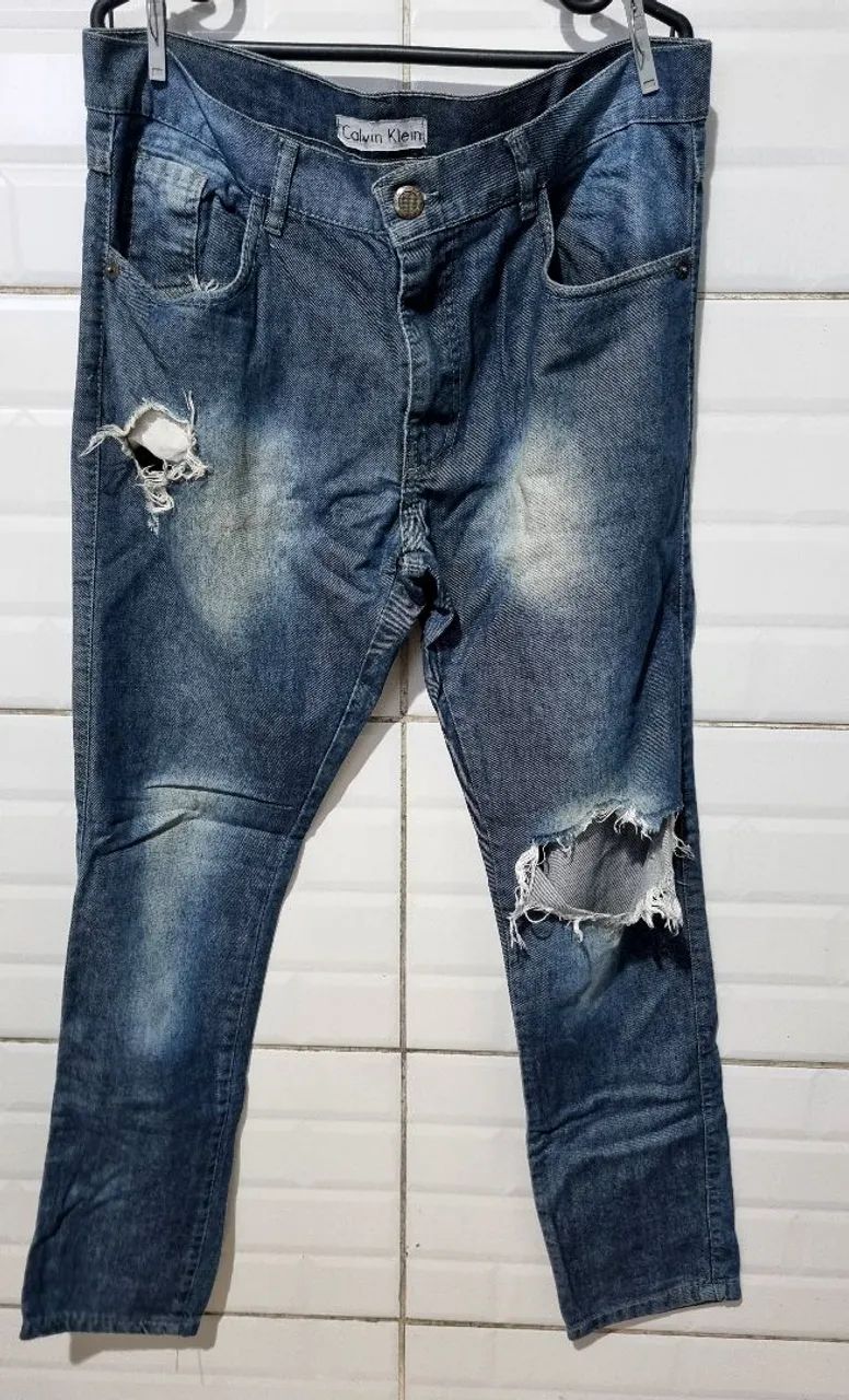 5 calças jeans masculina n 46  - Foto 3