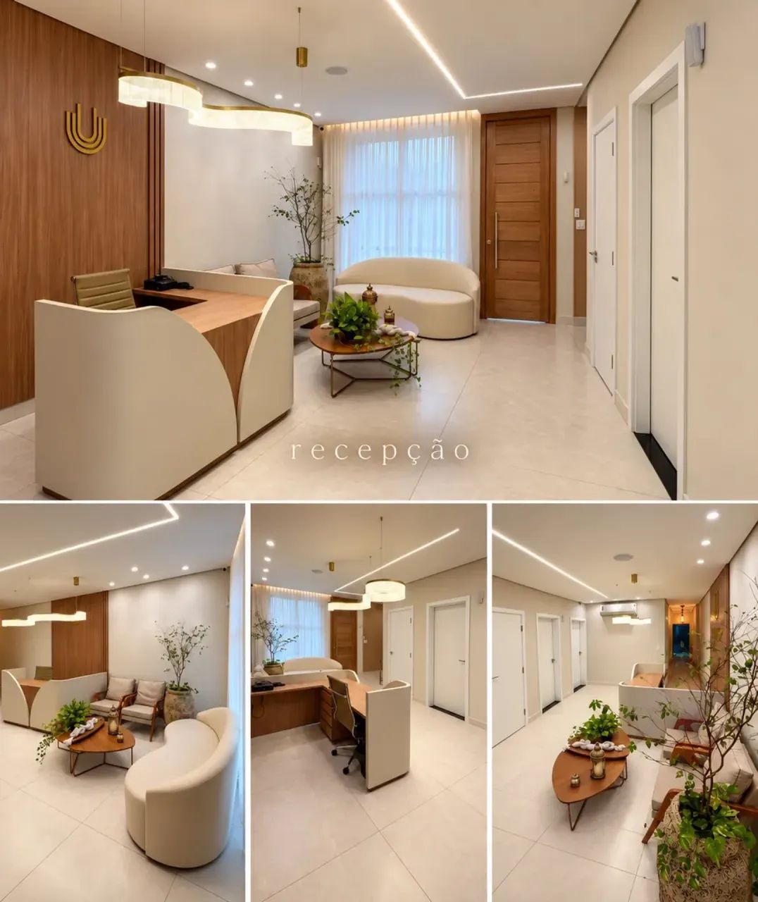 Sala comercial completa no centro