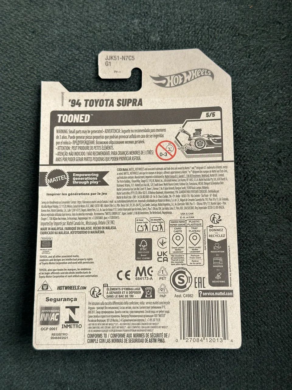 Toyota Supra 96 tooned Hotwheels - Brinquedos e Jogos - Mooca, São