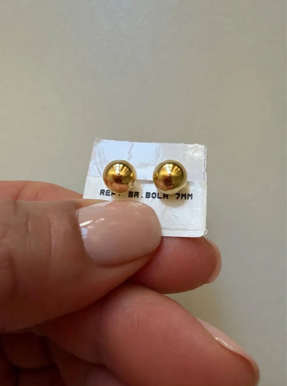 Brincos em OURO 18k  - Foto 2