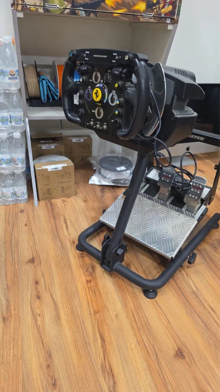 Kit SimRacing Thrustmaster Ferrari F1 + Base
