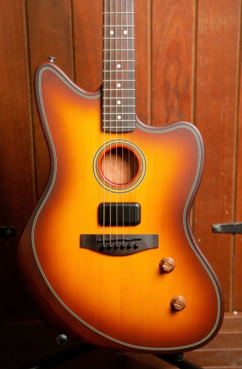 Violão Fender Acoustasonic Jazzmaster  - Foto 3