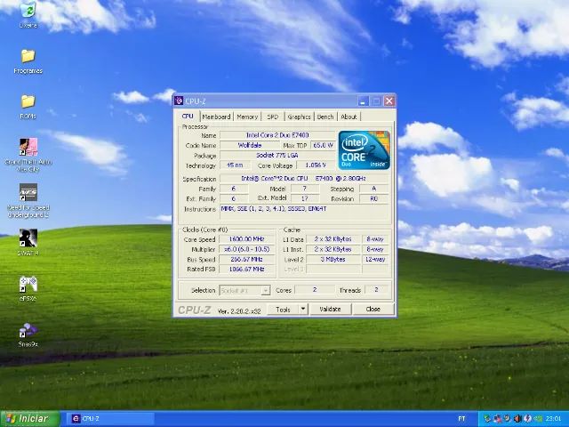 Processador Intel Core 2 Duo E7400 - 2.8GHz - Socket LGA 775 - Usado - Foto 3
