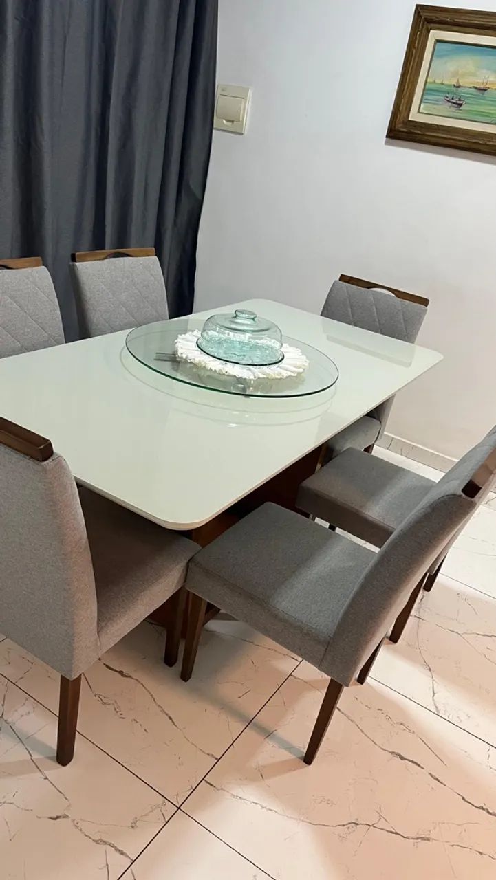 Vendo mesa 6 cadeiras  - Foto 5