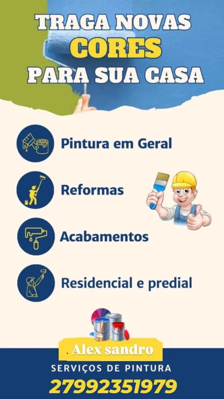 Reforma, pintura e montagem
