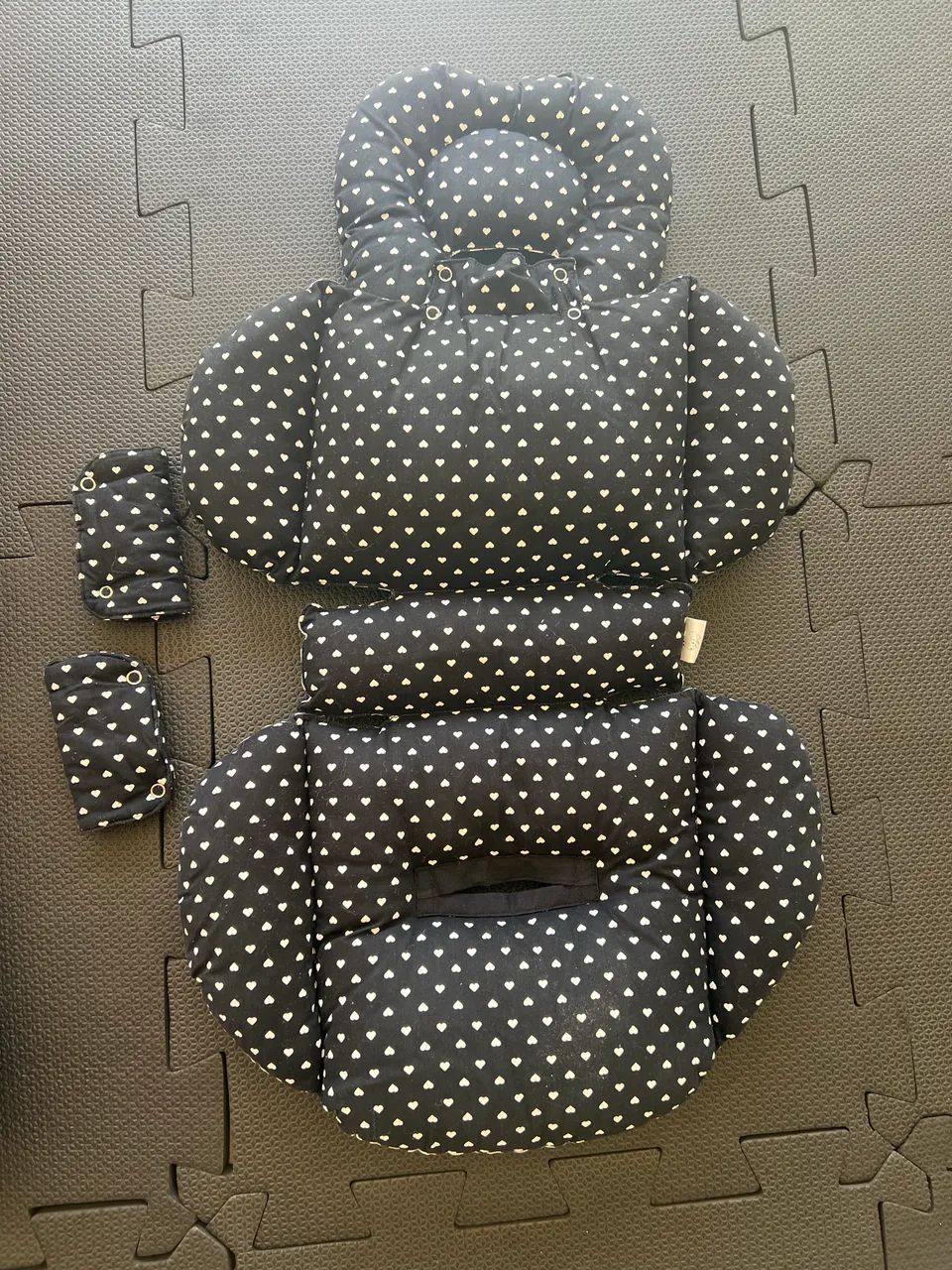 Almofada Redutora de Carrinho e Bebê conforto Dupla face  - Foto 3