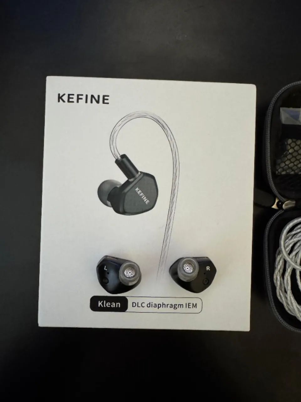 Fone IEM Kefine Klean Conector P2 10mm DLC - Foto 2