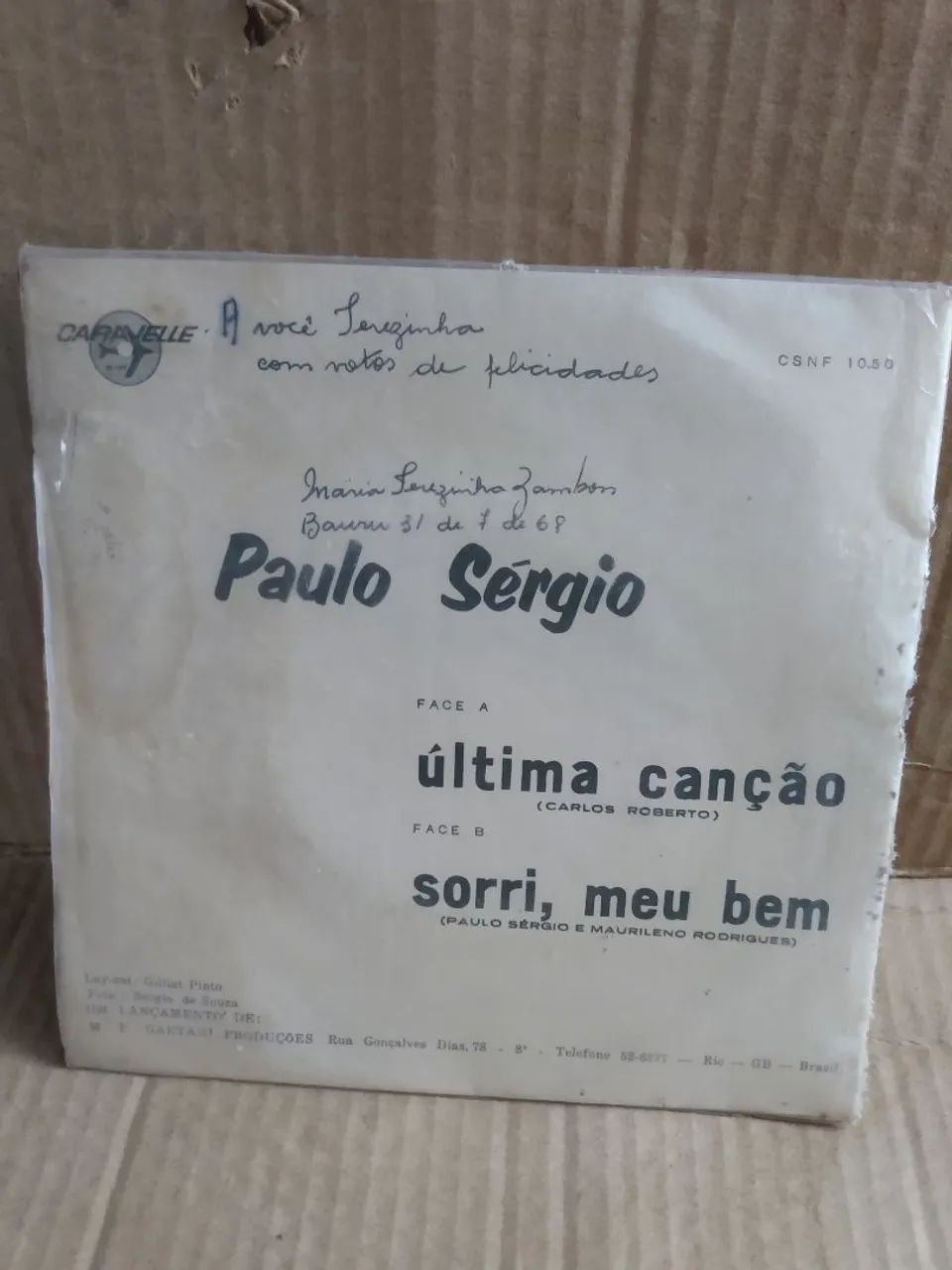 LP vinil compacto Paulo Sérgio  - Foto 2