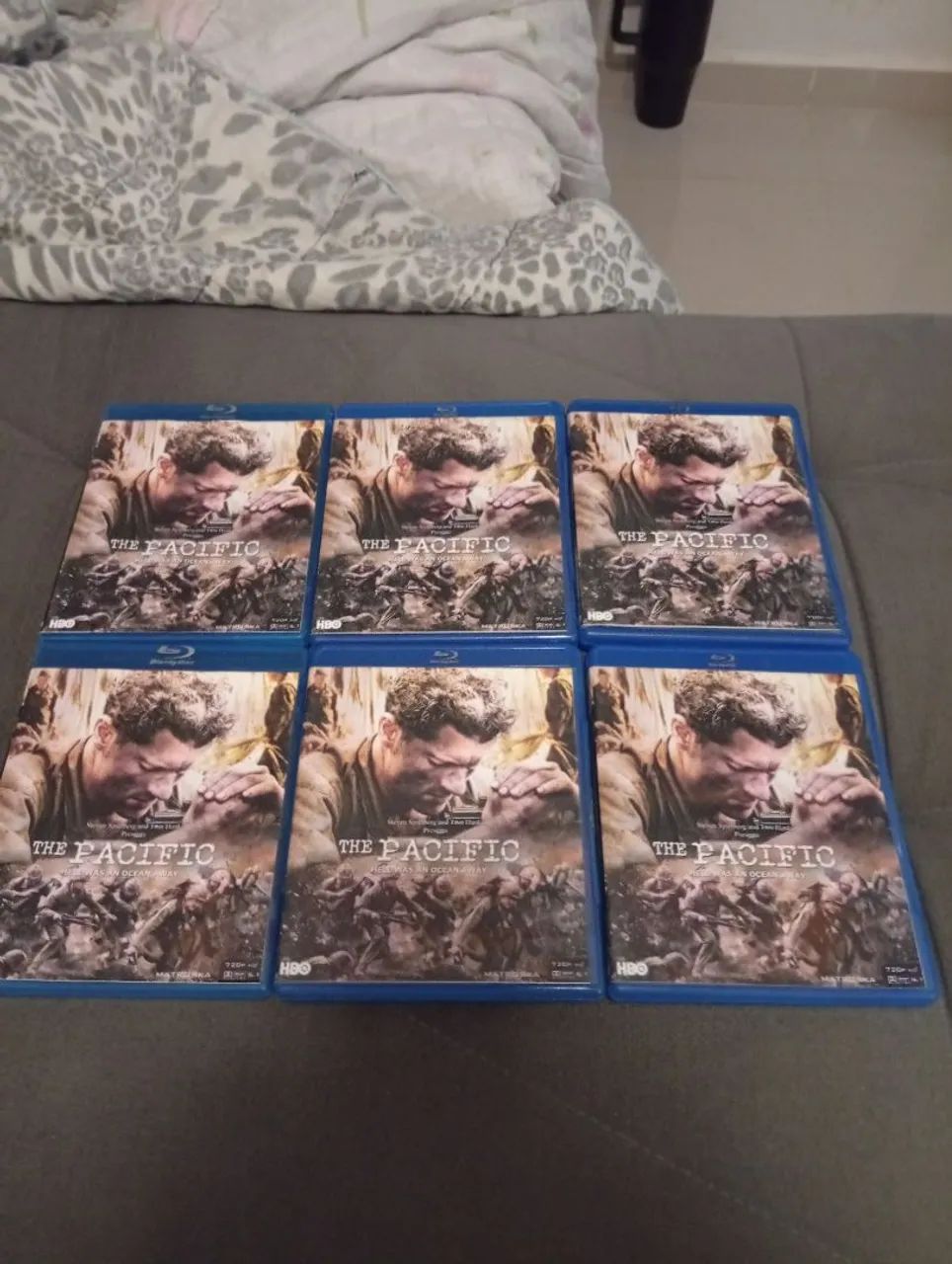The Pacific Séries Blu-ray 6 discos