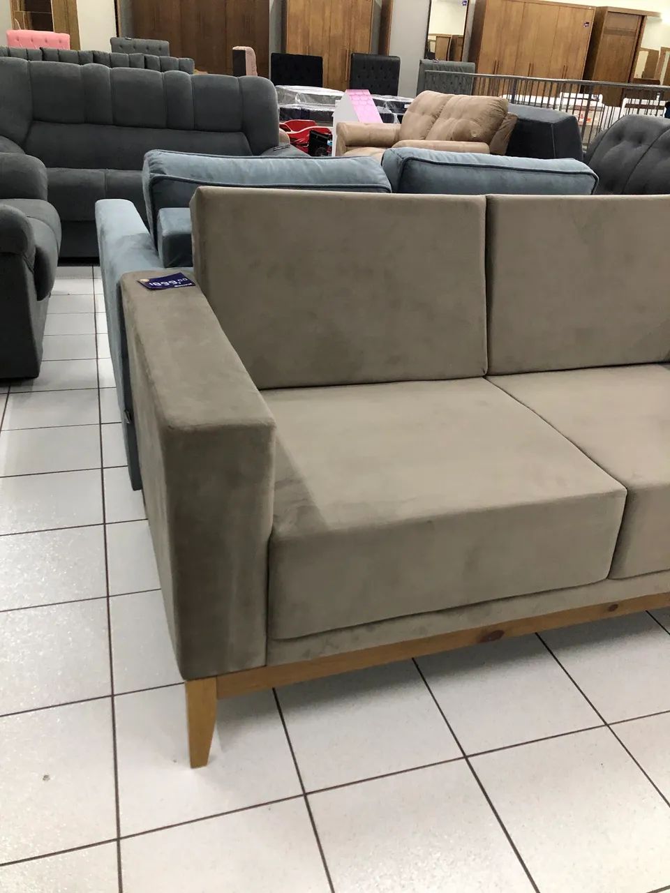 Sofá 1,60 m NOVO - Foto 3