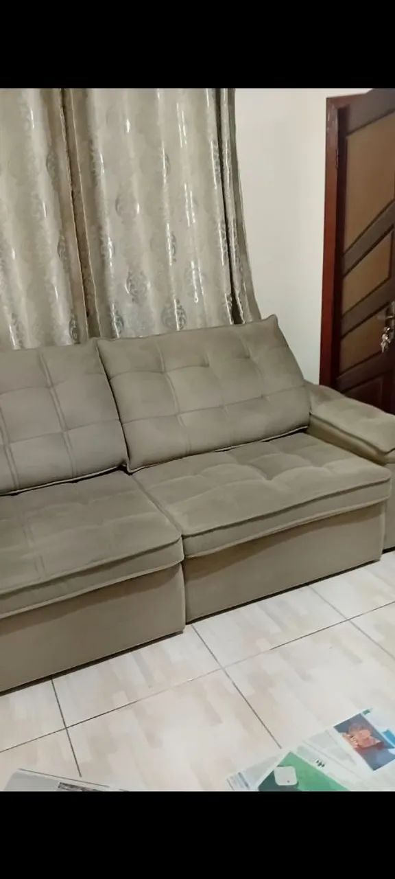 SOFÁ RETRÁTIL 2,4M - Foto 3