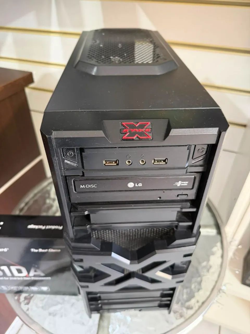 Placa Mãe COMPLETA c/ Gabinete Gamer Seminovo 