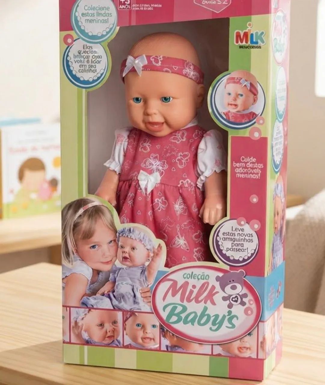 Boneca Colecao Milk Babys