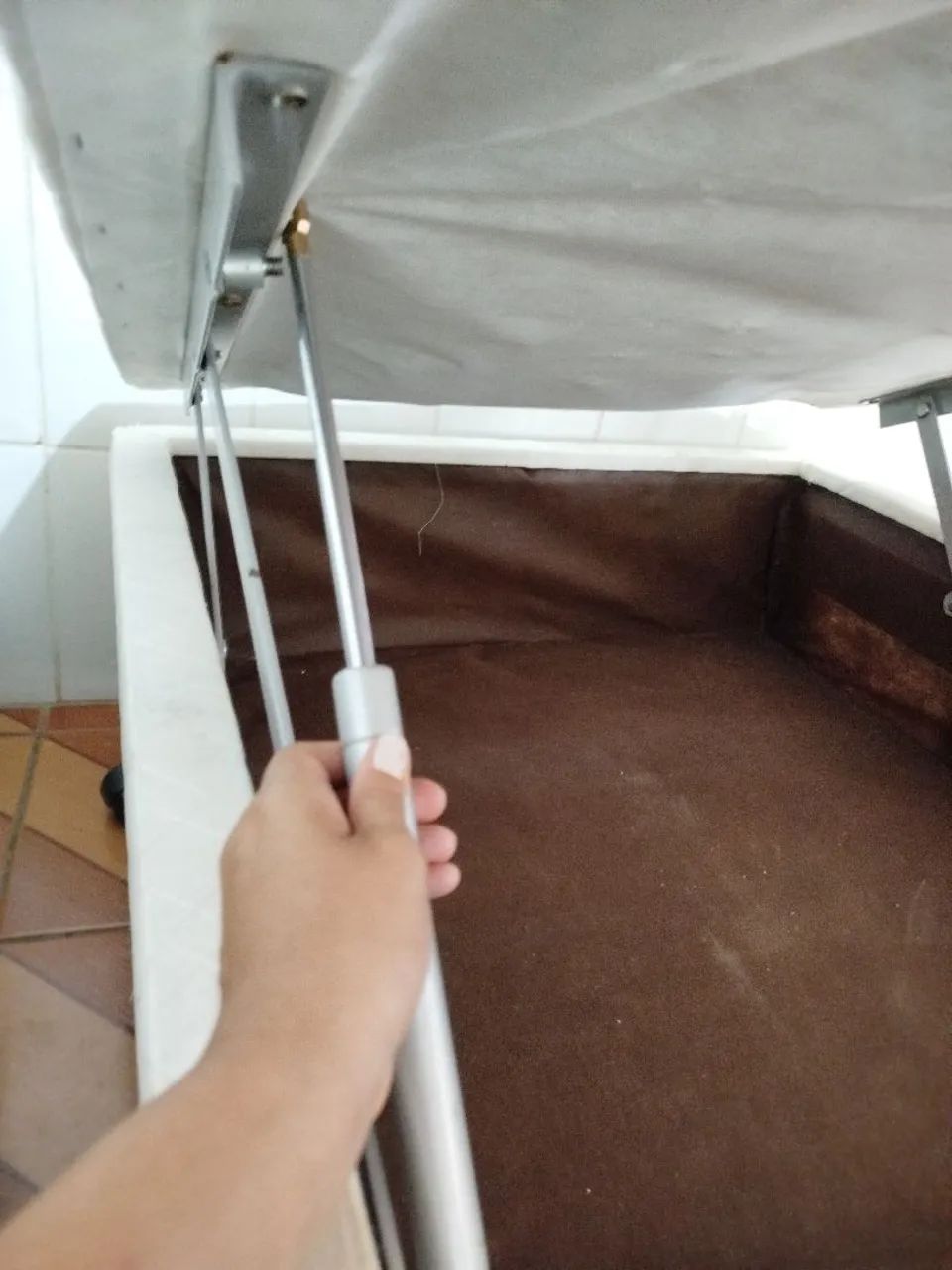 Base de Cama Baú de Solteiro - Foto 2