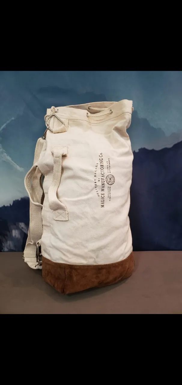 Mala de tecido - Mochila de viagem - Foto 2