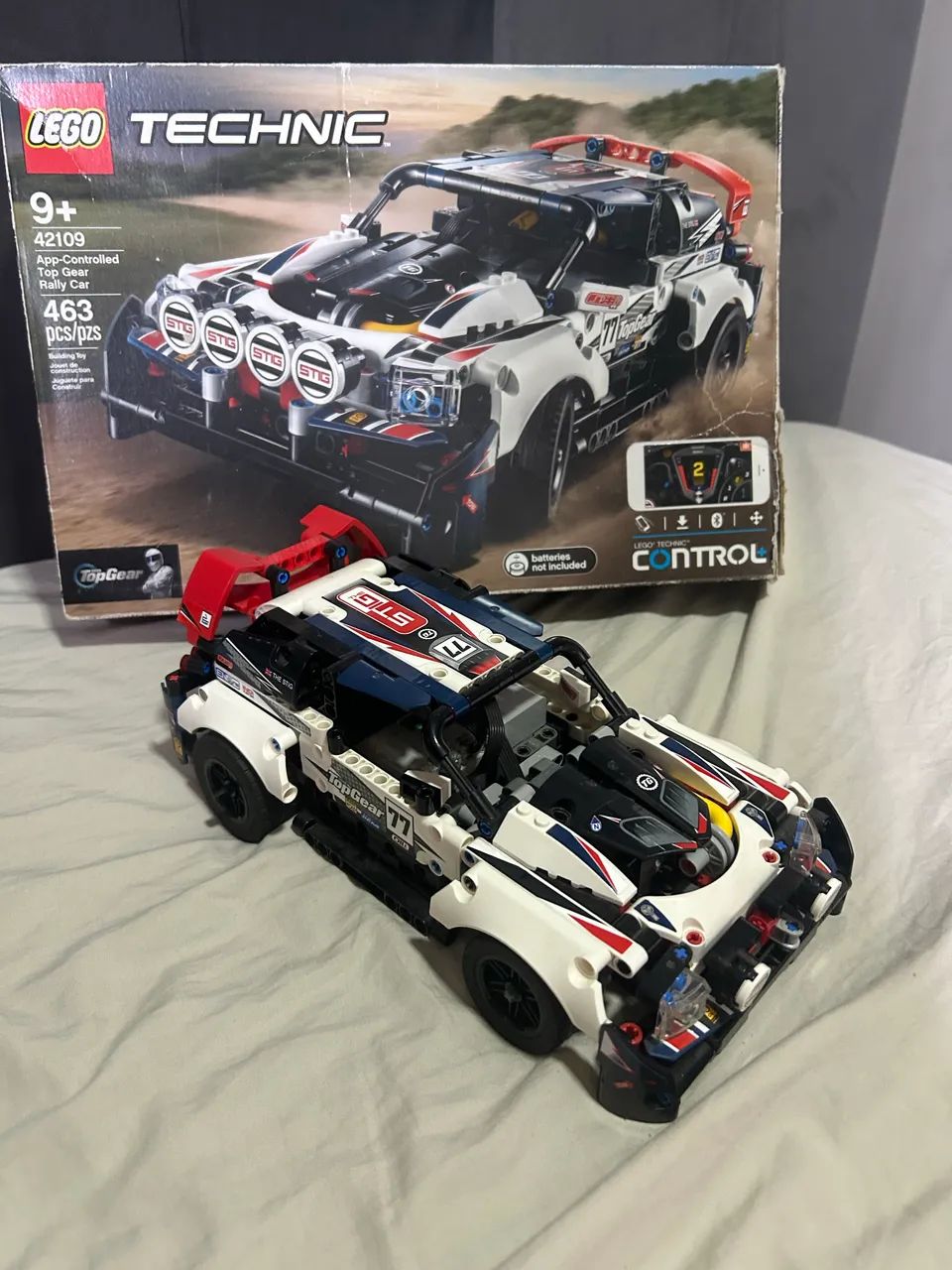 LEGO Technic 42109 Top Gear Rally Car Control+ Completo com Caixa - Foto 4