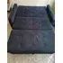 DOAÇÃO - Sofá-cama Matrix 2 Lugares, Cor Azul, Pés de PVC - Usado (Doação) - Foto 3