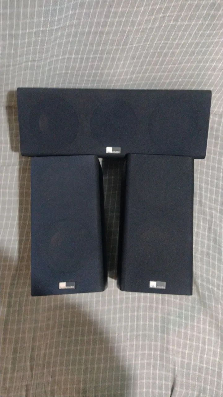 Caixa central e frontal pure acousti