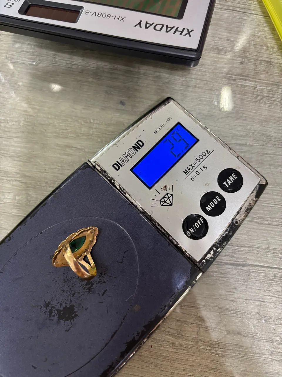 Anel marquise de ouro 18k - Foto 4