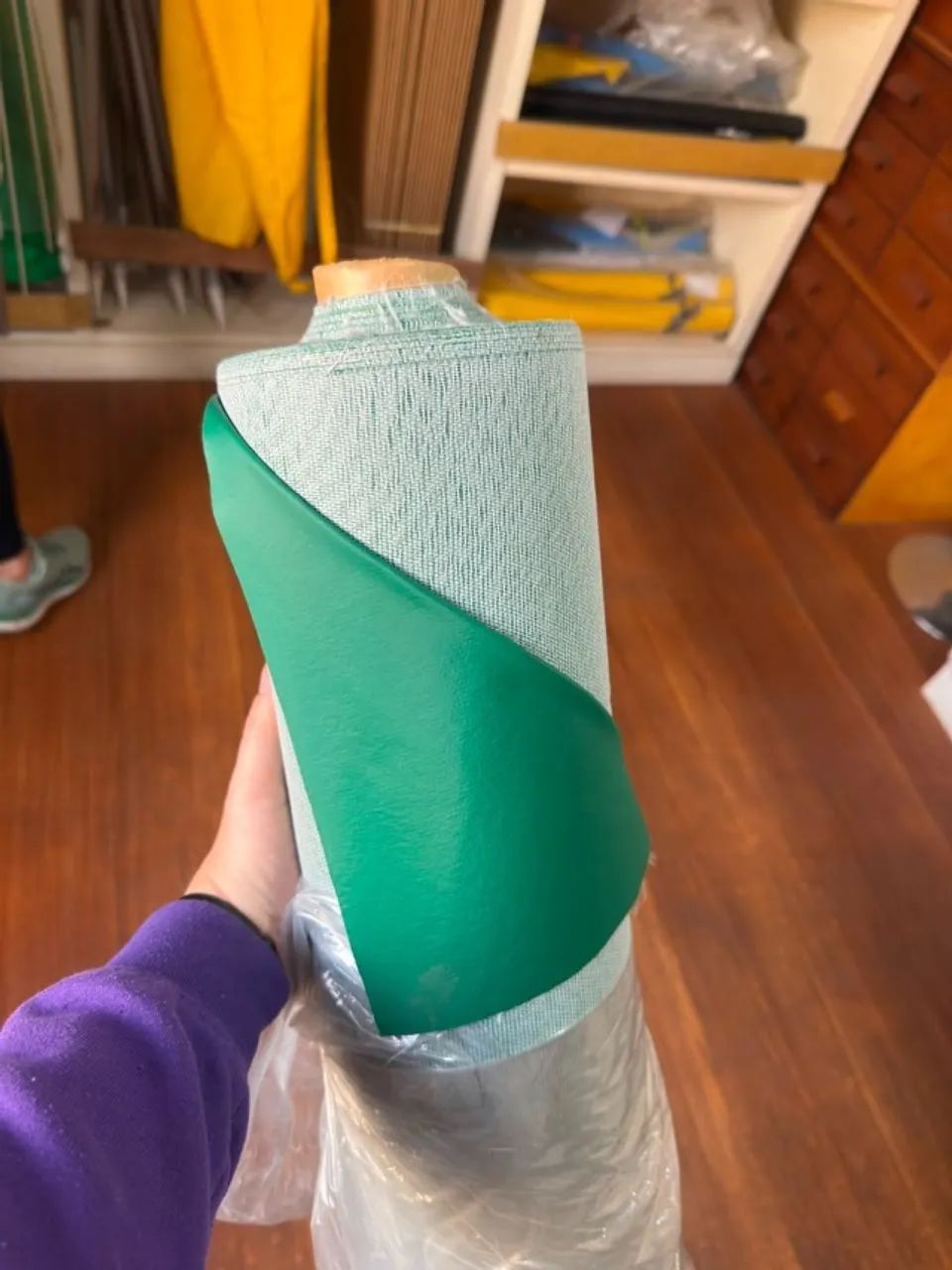 Vendo rolos de tecido Bagum de várias cores! - Foto 2