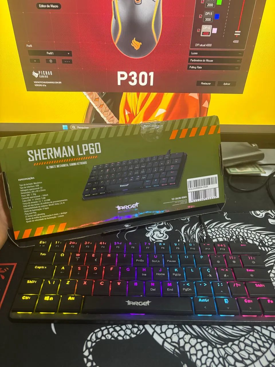 Kit teclado e mouse gamer! - Foto 2