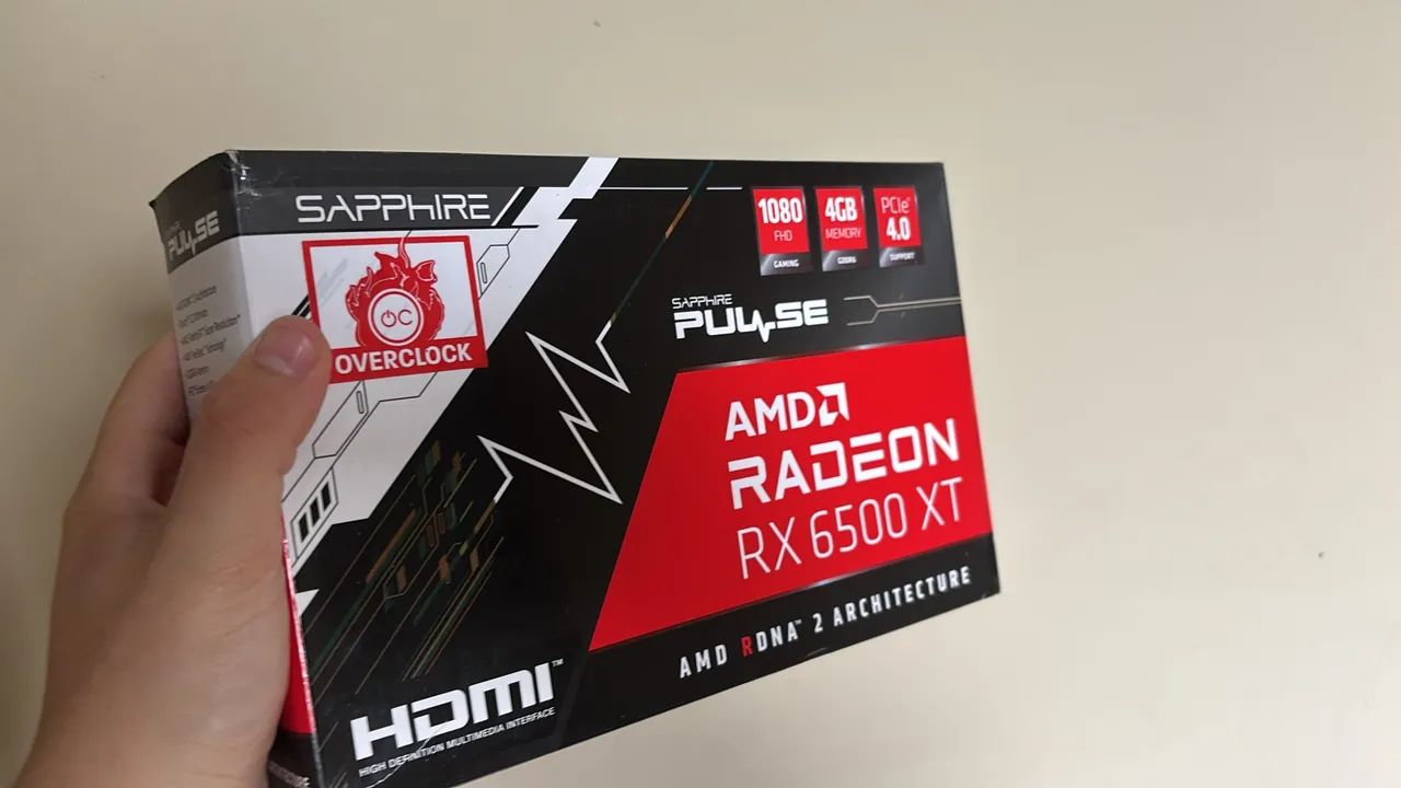 RX 6500 XT 4gb 