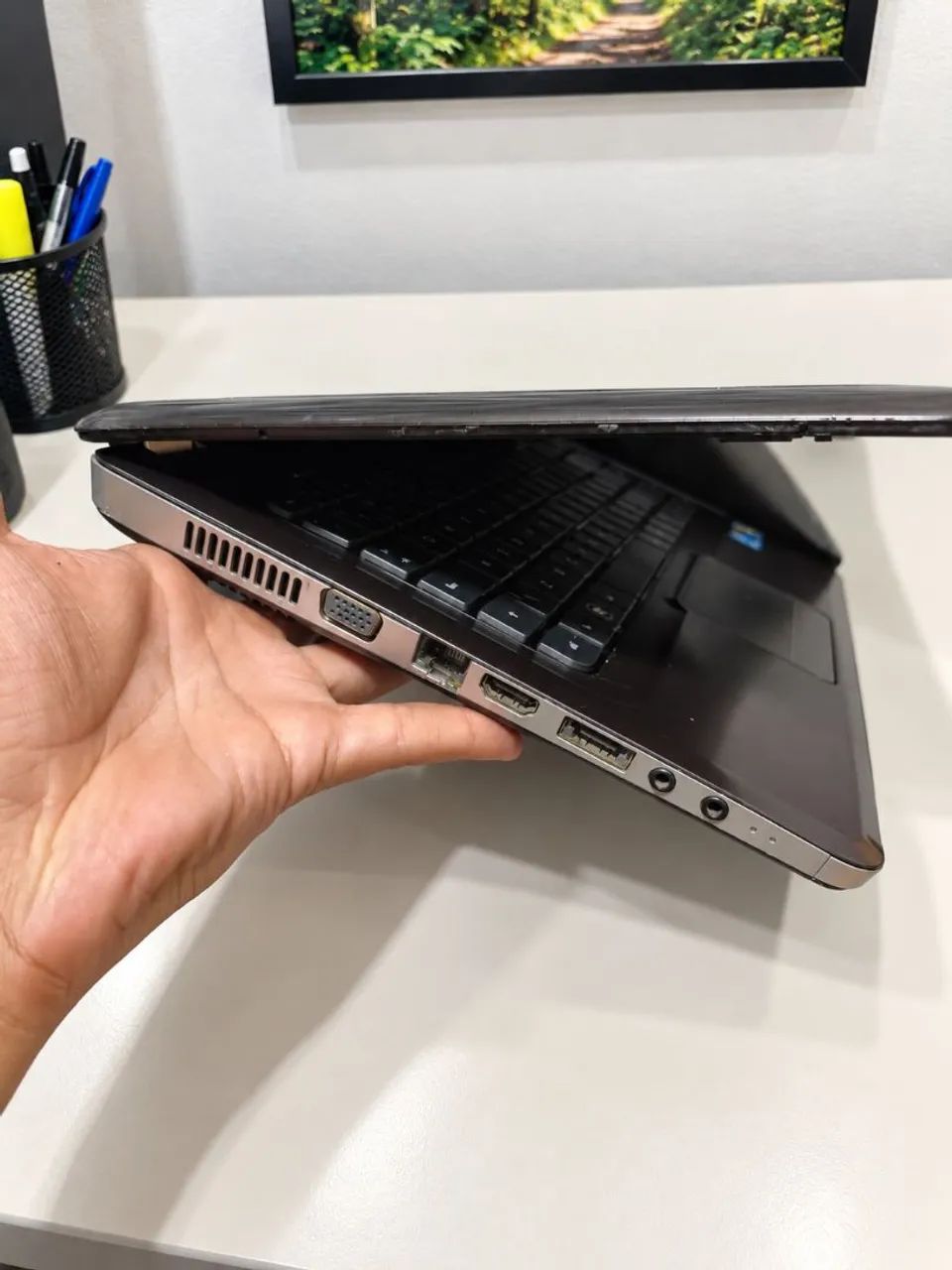 Notebook Hp i3 || tela grande / formatado / rapido - Foto 4