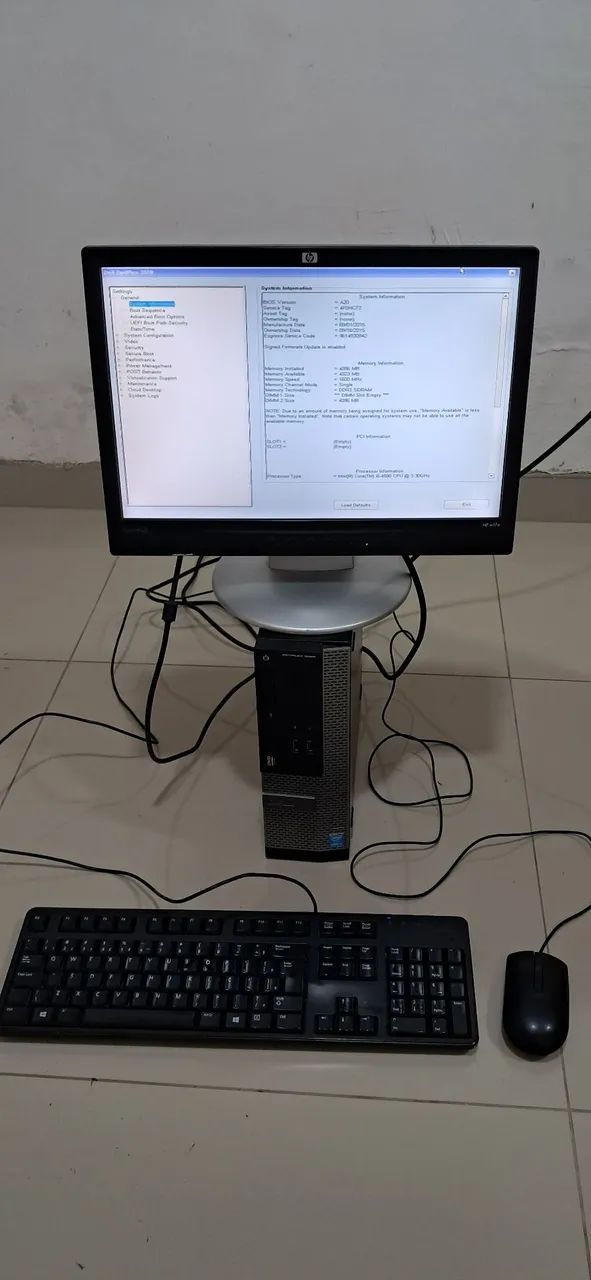 PC DESKTOP DELL OPTIPLEX 3020 CORE I5