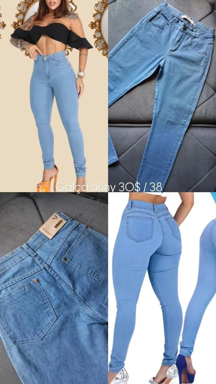 CALÇA SKINY FEMININA 