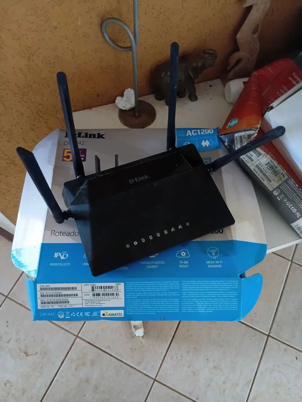 Roteador d link 4 antenas  - Foto 2