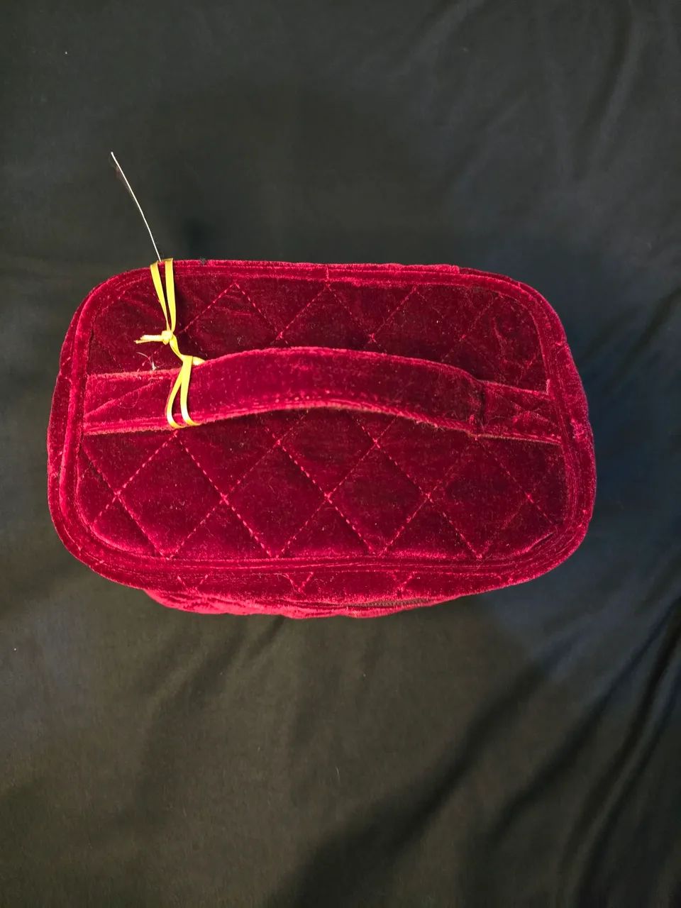 Necessaire Harry Potter Veludo Grifinória - Foto 2