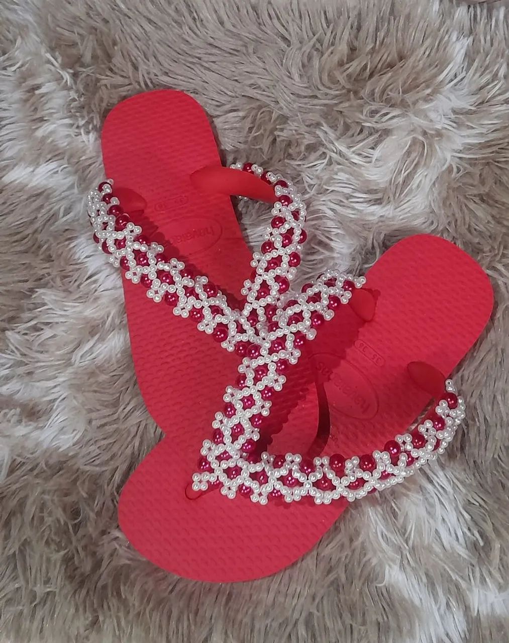 Sandálias customizadas - Foto 4