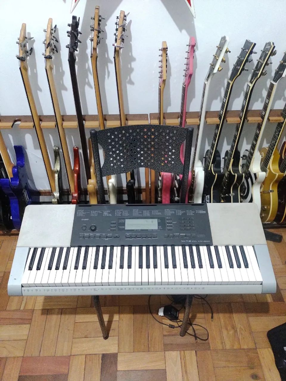 Teclado Casio CTK 4200 + Capa + Pedal