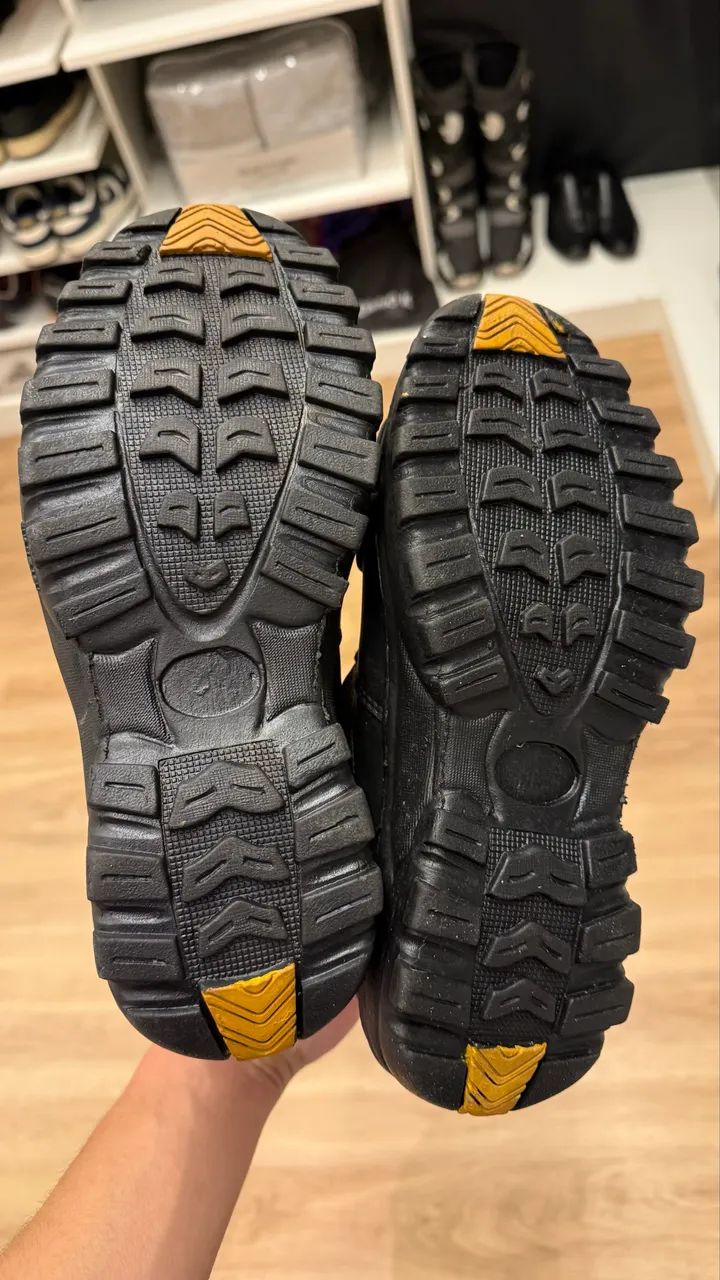 Bota de Couro Moto Semi Impermeável  - Foto 5
