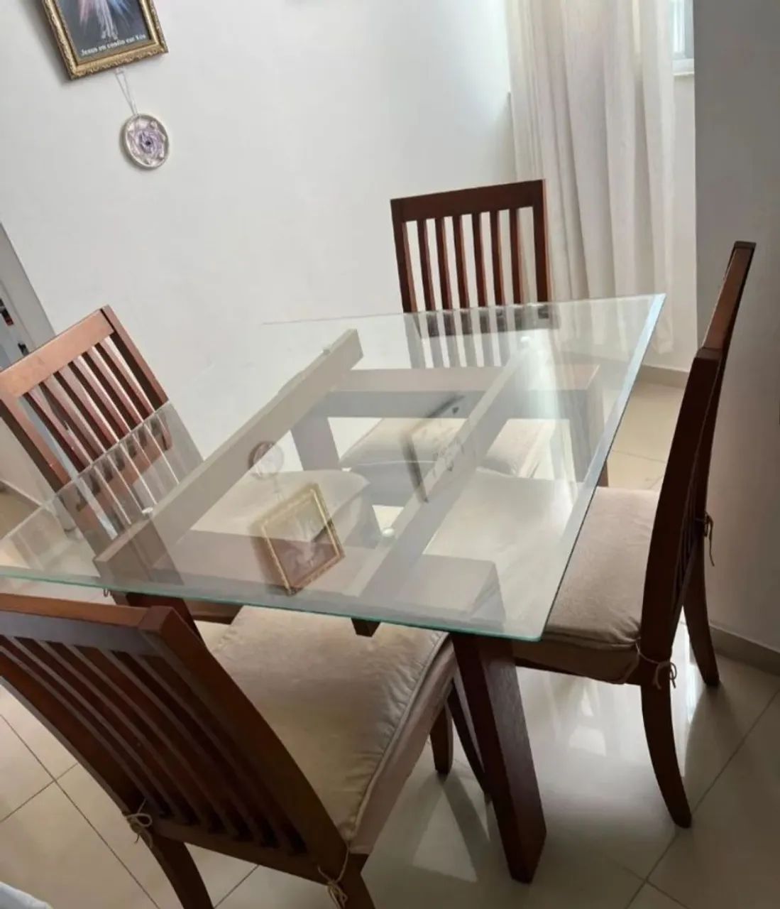 Mesa em vidro - Foto 4